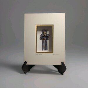 Kathryn Cukier "Weave Series" Abstract Mixed Media 8 x 10 Shadowbox Signed